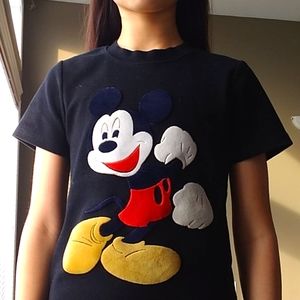 Mickey Mouse black tee